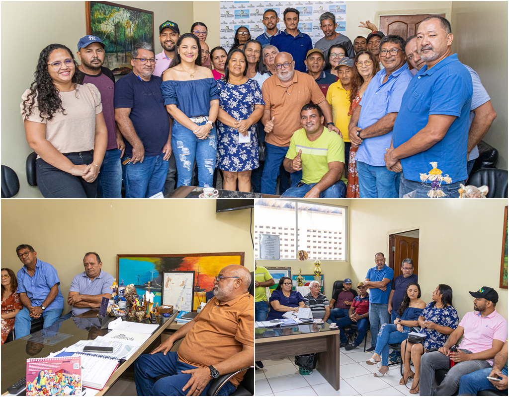 REUNIÃO COM LIDERES E REPRESENTANTES DE ASSOCIAÇÕES